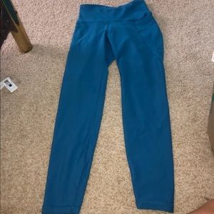 blue old navy active leggings